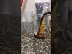 Anhydrous Ferric Chloride Dissolved In Water.mp4