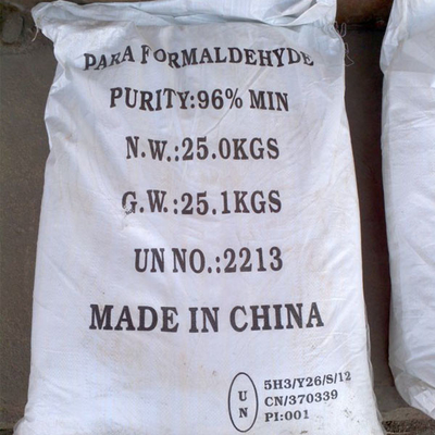 殺菌性の殺菌剤の燻蒸の代理店のための25kg/袋PFAのパラホルムアルデヒドの粉