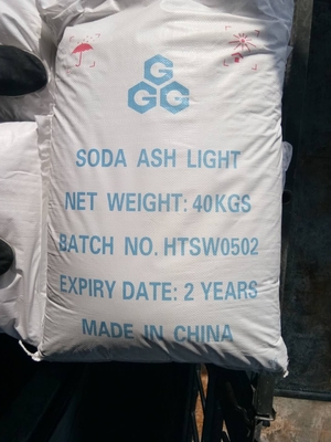 純粋な無水炭酸ナトリウムのソーダ灰密な40kg/袋50kg/袋