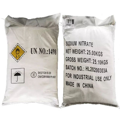 有機性NaNO3硝酸ナトリウム99.3%の最低の白い水晶粉