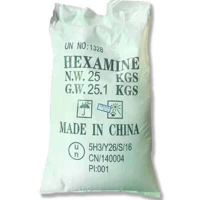 試供品が付いているヘキサミン/Urotropineのゴム製付加のヘキサミンの白い水晶粉
