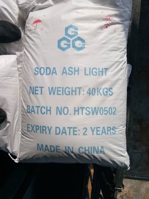 40 KG/BAG ナトリウム炭酸塩ソーダ灰 石油,化学,紙製造に使用