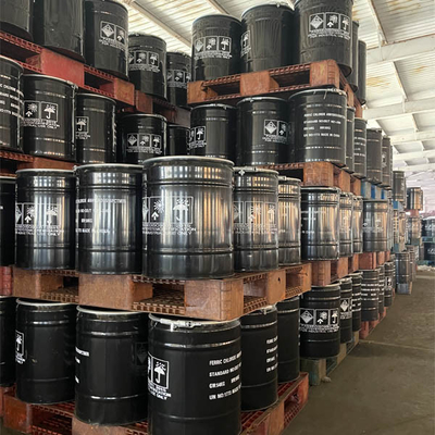 鉄塩化無水 50kg/ドラム 黒緑粉