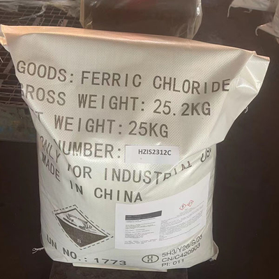 25 KG / BGA FeCL3 水処理化学物質として使用される鉄塩化物