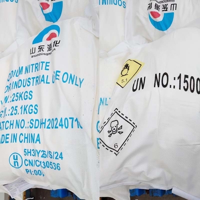 金属熱処理剤として使用されるNaNO2ナトリウムナトリート 25 KG/BAG