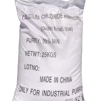 CaCL2 カルシウム塩化 95% 無水性プリル 27 MT/ 20GP 25 KG/ BAG