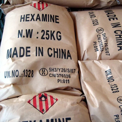 ヘクサミン粉末 薬剤として使用される 25 KG / BAG 20 MT / 20 GP パレット
